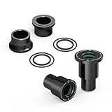 NICECNC Black Wheel Hub Motorcycle Front Rear Wheel Axle Hub Collars O-Ring Kit Compatible with Surron Light bee X/S/ L1E Compatible with Segway X160 X260, See Fitment