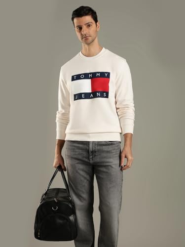 Image of Logo Regular fit Cotton Sweatshirt