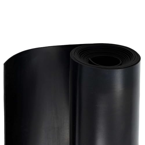 Alfombra de goma exterior negra de 1,2 x 5m resistente al agua y lavable Fasba 8