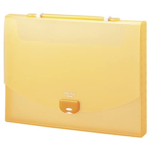 セキセイ ドキュメントファイル プレイング 2ウェイケース A4 オレンジ AP-952