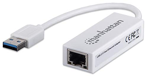 Carte réseau Ethernet 100 Mbit/s Manhattan 506731 pour connexion filaire stable