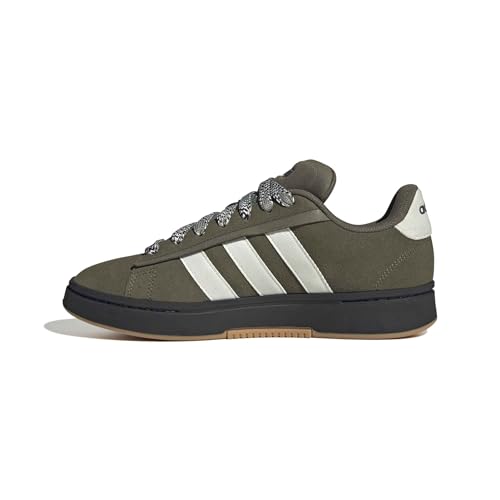 adidas Herren Grand Court Alpha 00S Shoes, Olive strata/Off White/core Black, 43 1/3 EU – Ansicht 1