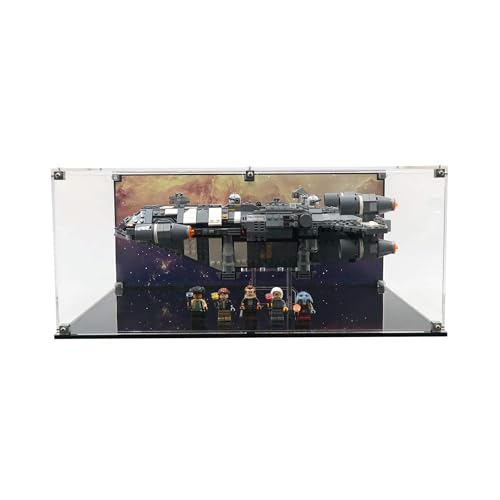 Brickcessories Display Case Compatible with Lego 75374 - The Onyx Cinder Printed Background Art