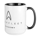 CafePress Star Trek: Starfleet Academy Large Mug Coffee Mug, Large 15 oz. White Coffee Cup