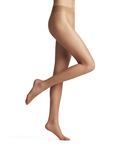 Image of FALKE Women's Lunelle 8 Denier Ultra Sheer Tights, 1 Pair Footed