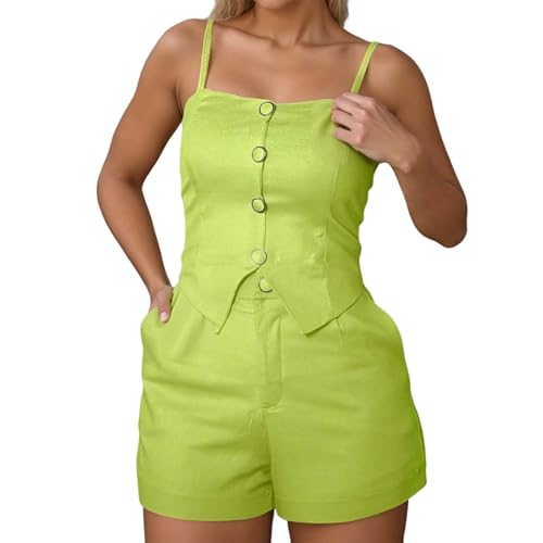 Tenue de mariage festive avec cet ensemble combinaison short d'été