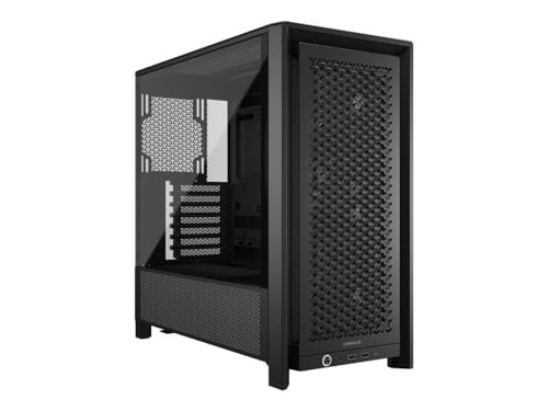 CORSAIR 4000D RS Frame Modular High Airflow Mid-Tower PC Case – 3X RS Fans – InfiniRail Mounting System – Fits Multiple 360mm Radiators – Reverse Connector Motherboard Compatible – Black - Image 4