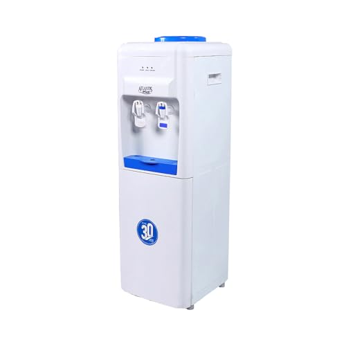 Image of ATLANTIS Blue Normal & Cold Floor Standing Water Dispenser | 2 Faucets | 3L per Hour Cooling Capacity