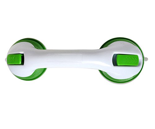 Handrail Bathroom Powerful Suction Cup Handle Free Punching Bathroom Glass Door Handle Bathroom Bathroom Green