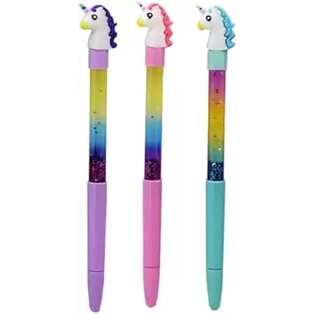 Image of Unicorn Stationery Combo Set | Unicorn Fur Pouch with Diary, Pens, Pencil, Fur Pen & Eraser | Cute Pencil Pouch Case for Girls & Kids School Notebook Stationery Kit