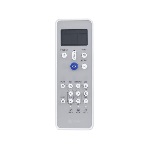 Image of 7SEVEN Compatible with Carrier AC Remote Control KTKL004 Model 212 Suitable for 1 | 1.5 | 2 Ton Split and Window Air Conditioner - Match Each Key by Key Exactly with existing AC Remotes Function