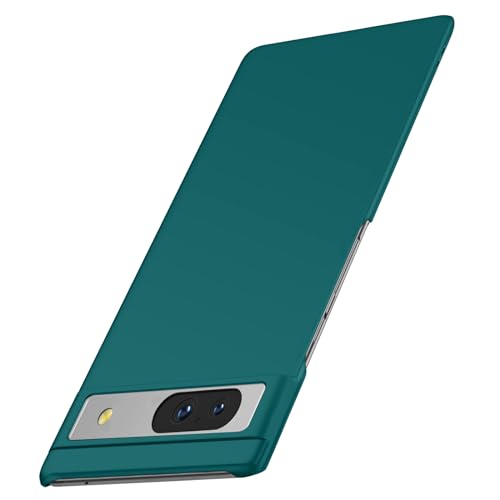 Galful Funda para teléfono móvil Google Pixel 8 Slim Case, ultraligera, ultrafina, carcasa rígida de policarbonato mate, resistente a los arañazos, antideslizante, textura mate, color verde 1