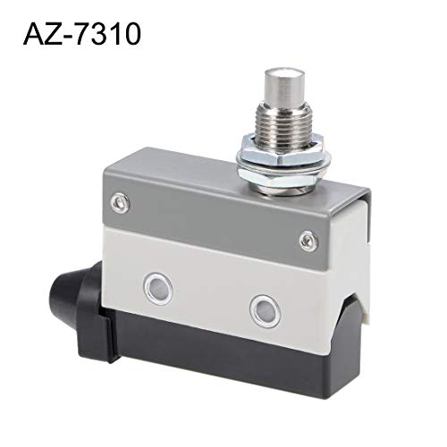 Interrupteur fin de course TZ-7310 à piston poussoir haute précision 1NC+1NO uxcell