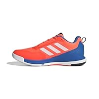Adidas Herren Novaflight 2 Indoor Shoes, Team Solar Orange/Zero Metalic/Bright Royal, 48 2/3 EU