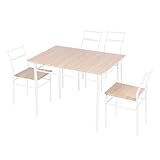 【サインキングダム】ダイニングテーブルセット 5点 セット 4人 ダイニングチェア 4脚セット ダイニングセット 北欧 家具 チェア 食卓テーブル 木目調 インテリア ダイニング ナチュラル tks-yy200-aw