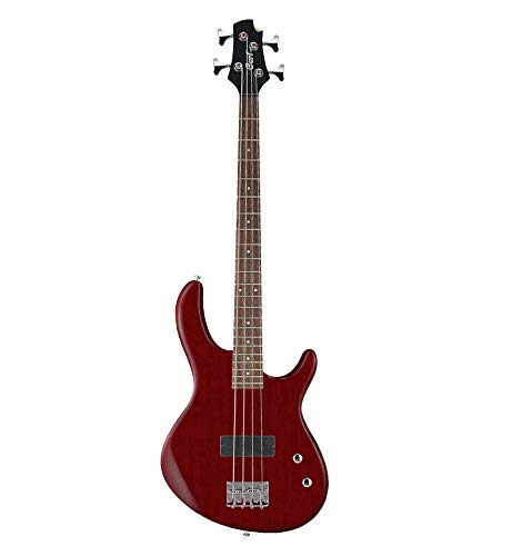 Cort Action Junior 4 String Bass. Open Pore Black Cherry