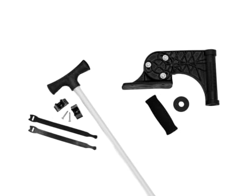 Stick It Anchor Pins for Shallow Water- Brake Mount System and 8' White Pin