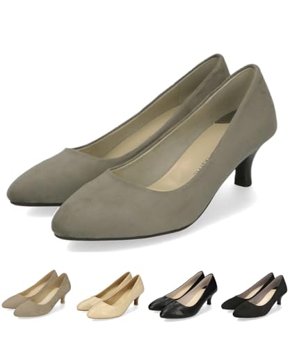 【EC限定】ミドルヒールパンプス/R-4008