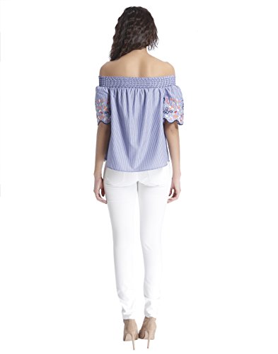 Image of VERO MODA Women's Striped Regular Fit Shirt