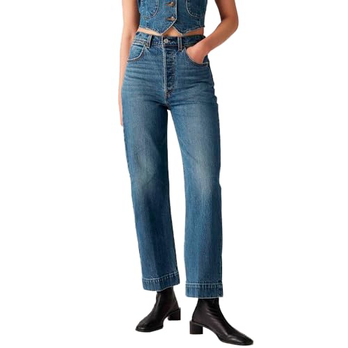 Levi's Ribcage Straight Ankle jean femme taille haute galbante