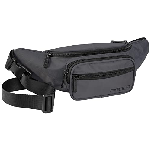Sac banane gris taille M imperméable PEDEA pour hommes et femmes