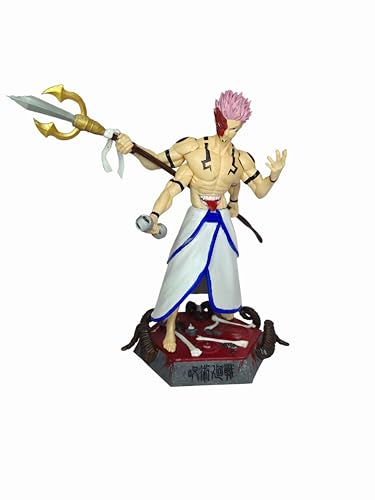 Image of Ryomen Sukuna Resin Figure - 20cm Jujutsu Kaisen Collectible Statue | King of Curses Anime Model for Display & Gifts