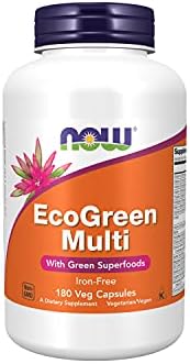 NOW Foods EcoGreen Multi Vitamin 180 Veg Capsules