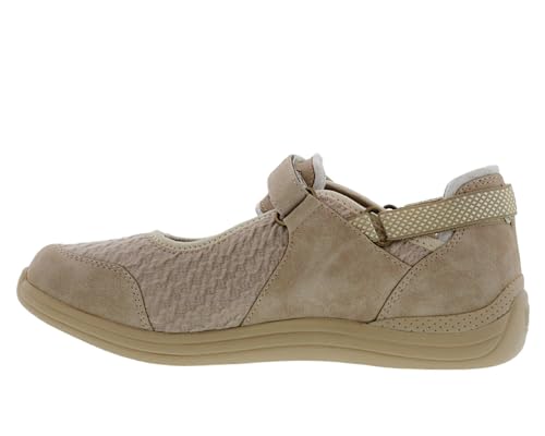 Image of Drew Women's Buttercup Mary Jane Sneaker with Adjustable Strap Strech Upper Comfortable Walking Shoe