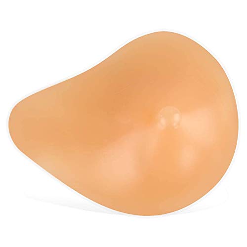 YZJYB Formes de Seins en Silicone Auto-adhésifs Crossdresser Faux Poitrine Faux Seins pour Prothèse de Mastectomie Travestis Transsexuels Cosplay - Forme de Poire,Left Side Only,A Cup:150g