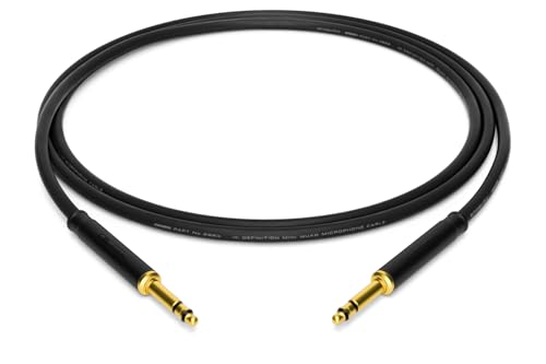 Cable Mogami 2893 Quad reduce interferencias con conector Neutrik Gold 4.4mm TT