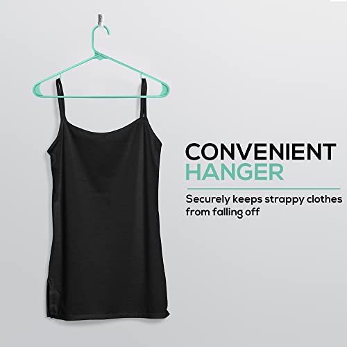 image for Utopia Home Plastic Hangers 30 Pack - Clothes Hanger with Hooks - Dura