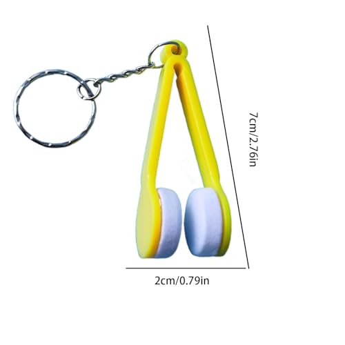 Acunny Clip de Limpieza de Gafas, Herramienta de Limpieza de Gafas de Sol, Limpiador de Dactilares, con Llavero, Accesorios portátiles, Herramienta de Limpieza para Gafas y Gafas - imagen 5