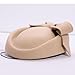 Fasbuy Wool Felt Fascinator Women Elegant Pillbox Hat Bowknot Derby Church Hat Retro Fedoras Light Camel
