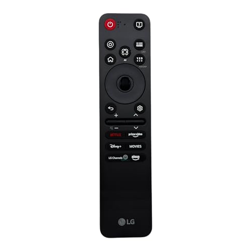 Image of LG Original AI Magic Remote (MR25GA, 2025 Version) | AI Voice, Pointer & Wheel Control - AKB76046609 | Compatible with LG OLED, QNED, UHD, LED & LCD TVs