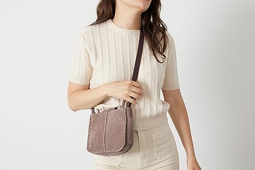 The Sak Los Feliz Small Crossbody Purse - Women's Leather Handbag For Everyday & Travel - Mini HandBag With Adjustable Strap2