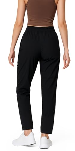 Nallywear Stretch Active Ultra Stretch Quick Drying Pants for Women Lightweight Breathable Pants Zipper Pockets3