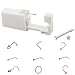 LIZD Jewelry Nose Piercing Kit Disposable Sterile Safety Nose Piercing Gun Tools with 9pcs Nose Studs for Women Girls