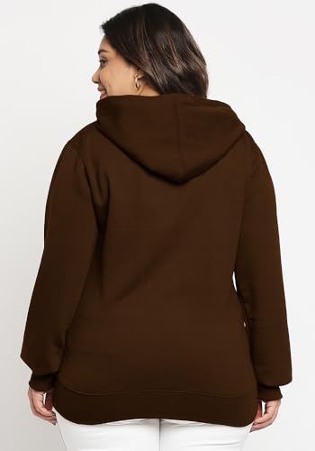 Image of Wear Your Opinion Women's Plus Size Fleece Zipper Hoodie Jacket