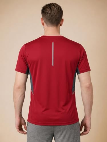 Image of CHKOKKO Gym T Shirts for Men Workout Quick Regular Dry Fit Sports Tshirt for man Breathable Moisture-Wicking Half Sleeve Round Active wear Running Boys T Shirt