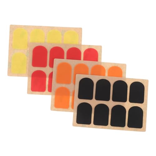 GOOHOCHY 1 Set Silicone Soprano Saxophone and Clarinet Tooth Patch Pads Mouthpiece Cushions for Woodwind Instruments Comfortable Tooth Protection Durable and