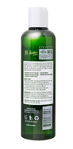 AllDay Locks Synthetic Wig Shampoo (8 oz) | Revitalizing & Refreshing Shampoo | Smoothens, Detangles & Nourishes | Cleanses, Softens and Revitalizes of Synthetic Hair | 8 oz