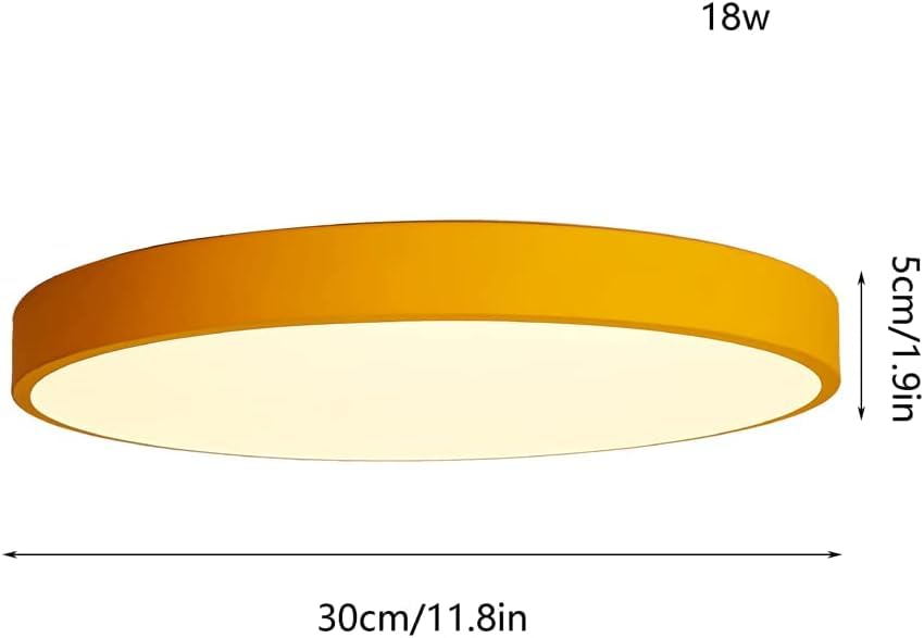 Plafonnier LED économie d'énergie avec éclairage acrylique réglable - 5