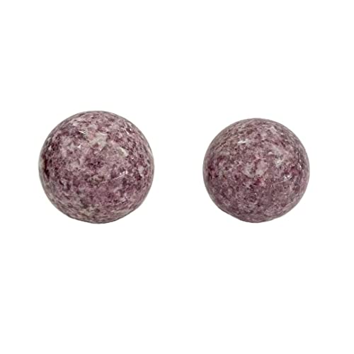 Boule de lépidolite violet foncé AMUCK : idée cadeau déco maison