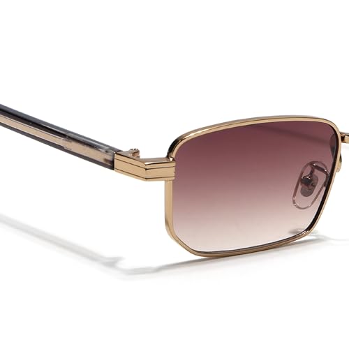 Image of Voyage Rectangle Polarized Sunglasses for Men & Women