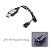 Cecicebb 7.4V SM-4P Charger for 7.4V Li-ion Battery RC Car Toys SM4P USB Charging Cable 2 Pack