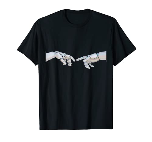 Creación de Adam Michelangelo Glitched Aesthetic Otaku Camiseta