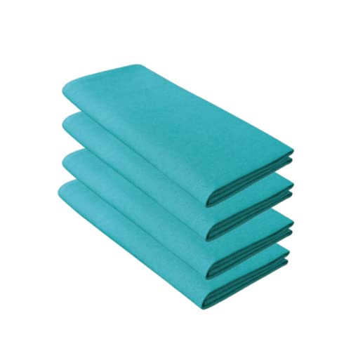 Guardanapo de tecido 4peças Turquesa MicroOxford Paloma Home
