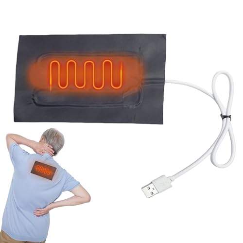 Electric Heating Pillow - USB 5V Residential Pillow, Soft Heating Mat | Cushion for Lumbar Spine, Abdomen, Neck, Protection Against the Back