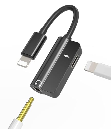 Lightning to 3.5mm�C���z���A�_�v�^�[ �Ή�iPhone�Ή� �Ή�apple�X�v���b�^�[ �I�[�f�B�I�h���O���W���b�N AUX �C���z�� 2in1�ʘb���[�d 13/12/11 Pro Max/Mini/XS/SE/7/X/8 Plus�Ή�