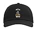 Haunted By Horror Novels Bookaholic Bibliophile Literature Adjustable Printed Baseball Hat, Black